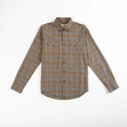 Western - Grey and Mustard Yarn Dyed Plaid